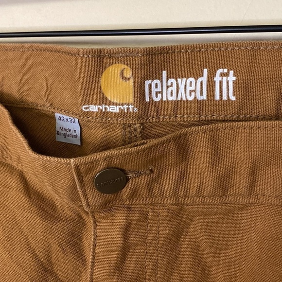 Carhartt Relaxed Fit Cargo Pants Men’s Size 42 X 32 - Picture 2 of 5